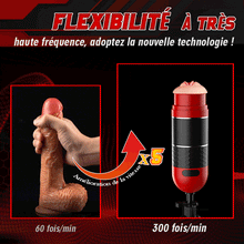 Charger l'image dans la galerie, TANK 4 en 1 Masturbateur Cup, 7 mouvements de va-et-vient, chauffage intégré, voix féminine amovible