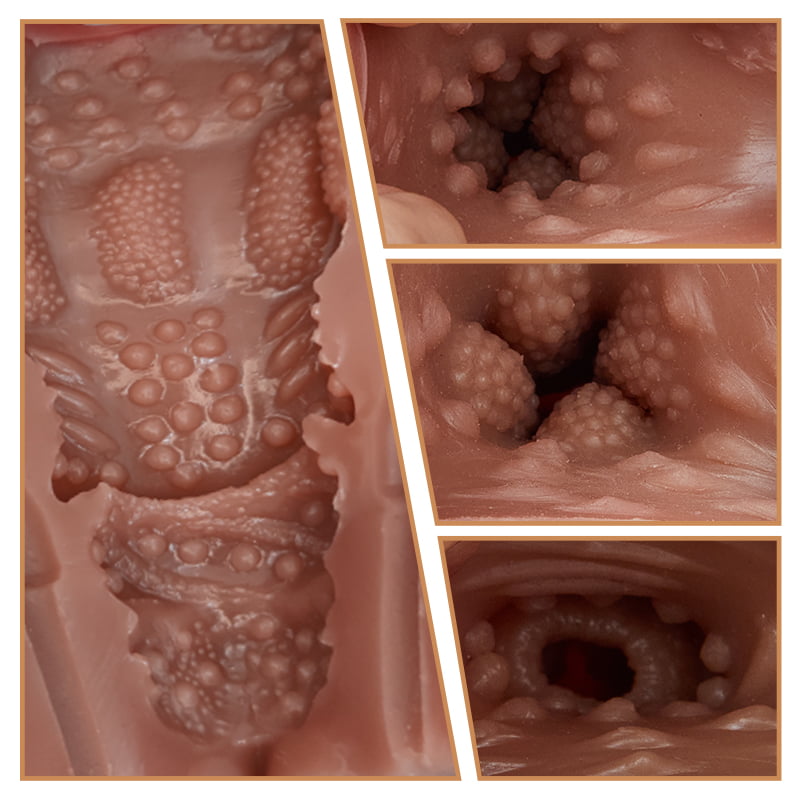 5 Sucking 10 Vibrating Simulated Vagina Entrée Masturbation Cups Mâle