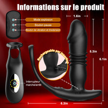Charger l'image dans la galerie, 【HOT】SAUL Vibromasseur de prostate avec 3 mouvements de va-et-vient et 12 vibrations