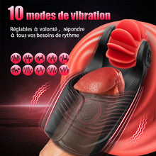 Charger l'image dans la galerie, 10 Tapotement &amp; Vibration 10 Rotation Entraîneur Masturbateur De Tornade