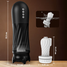 Charger l'image dans la galerie, ROCKET Masturbateur 3 Rotation 5 Vibration+Va-et-Viens chauffant