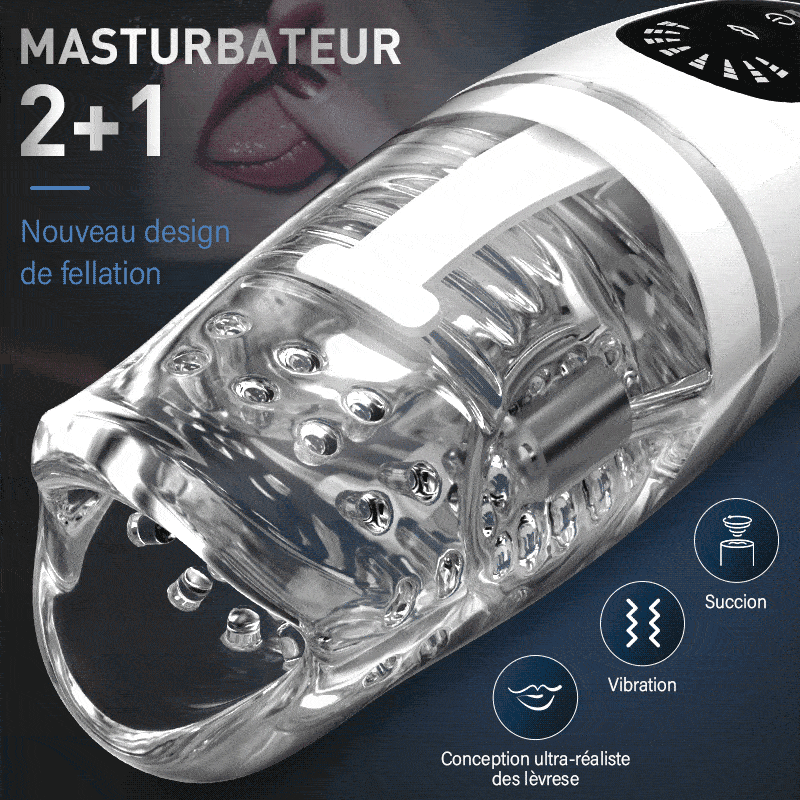 Platypus 8 Vibromasseurs 5 Masturbateur Cup à Morsure