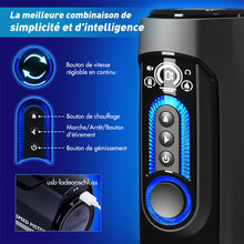 Charger l'image dans la galerie, Leten-X9 IV Masturbateur masculin rétractable, chauffant et audible