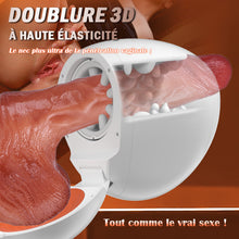 Charger l'image dans la galerie, Explorateur-Innovative Pleasure Masturbateur électrique à double entrée Massage des testicul