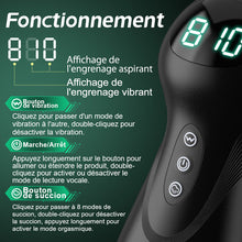 Charger l'image dans la galerie, Evolution-8 Succion 10 Vibration One Touch Orgasm Digital Vacuum Masturbator