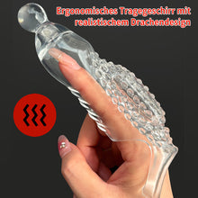 Charger l'image dans la galerie, Vibrierende Penishülle mit Sperrring – Noppen &amp; feste Spitze für gezielte Stimulation