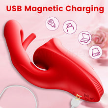 Charger l'image dans la galerie, Vibromasseur G spot avec fonction baiser et langue vibrante