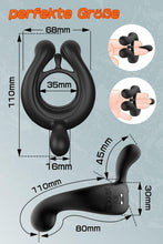 Charger l'image dans la galerie, Anneau Penien - Anneau Homme Sex Toys, Sextoyse Homme Sex Avec 9 Modes Vibromasseur Homme Silicone Sex Toy, Sextoyse Couple Plaisir Anneaux De Pénis Sex Toyspour Pour Homme Réglable Sextoy Homme