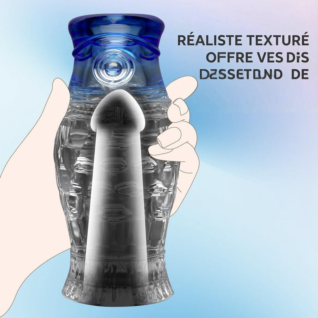 avec vagin, clitoris et pénis en 3D, appareil d'entraînement, érotique, jouets sexuels pour hommes