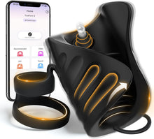 Charger l'image dans la galerie, Masturbateurs Masculins Masturbâteur Homme Mains Libres avec 9 Vibrations &amp; Contrôle APP, Masturbateur Masturbeuse Homme