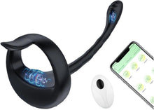 Charger l'image dans la galerie, Sextoys plug anal - 5 EN 1 APP Masseurs de Prostate Vibrant avec Anneaux de Pénis - 10 Modes de Vibration -Télécommandé -Jouets Sexuels pour la Stimulation Anale Couple, Étanche