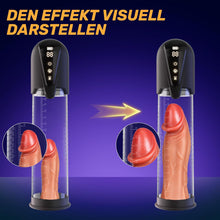 Charger l'image dans la galerie, Pompe à Pénis sex toýs homme Masturbateurs masculins avec 4 D'aspiration&amp; 6 modes entraînement,Vakuum pumpe pompe pénis Vibromasseurs avec Vaginette Silicone, Sextoy Homme Masturbateur