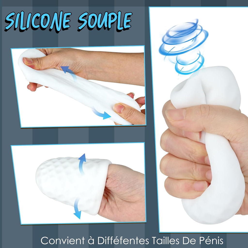 Aide à La masturbation Réutilisable Masturbation Pour Hommes Jouet Sexuel Pour Hommes Coupe De Masturbation Jouet Sexuel Masturbateurs Pocket Pussy 3D Realistic Pocket Pussy Jouets Sexuels
