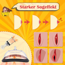Charger l'image dans la galerie, Pompe Vaginale et Tétonnière, Jouet Intime avec Ventouses Clitoridiennes – Pompe Teton, Stimulateur Clitoridien à Succion et Suceurs de Clitoris pour Femme/Couple, Sextoy BDSM Puissant