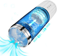 Charger l'image dans la galerie, Masturbeuse Homme，Masturbateurs Masculins，Avec 10 Modes de Vibration et 5 Modes de Succion ，Piston Rétractable et rotatif au Niveau du Gland，Masturbateur Automatique