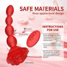 Charger l'image dans la galerie, Plug anal anal Vibromasseur godemichet Anal rotatif à 360 degrés, avec 10 modes rotatifs et vibrants, en forme de Machine sexuelle, perles anales, jouets sexuels Pour pour femmes et hommes