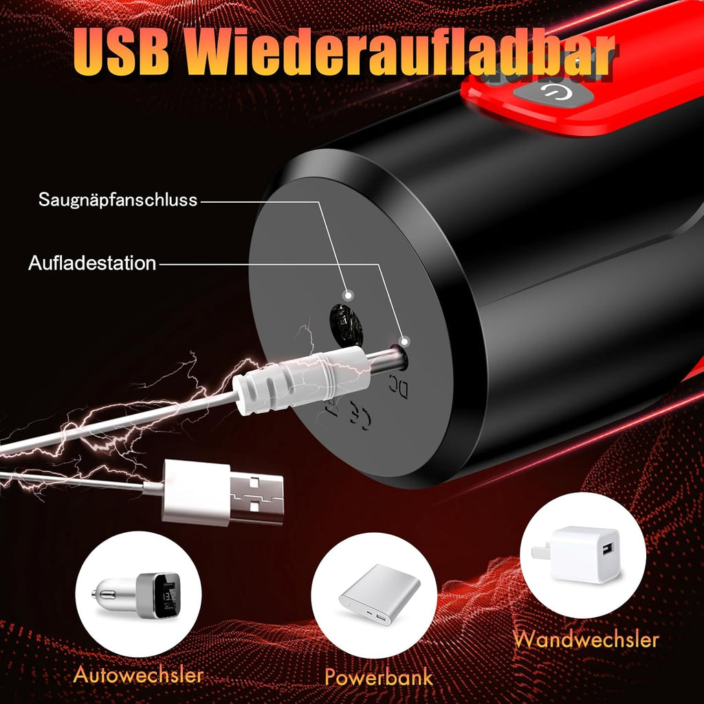 Masturbeuse Homme Sex Toys, Masturbateurs Masculins Mains Libres avec 7 Modes Télescopiques et Rotations, Sextoyse Homme Sex Masturbateur Homme
