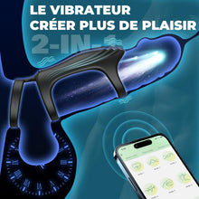 Charger l'image dans la galerie, Anneaux de Pénis Sex Toys, Silicone Anneau Penien - Anneau Homme Vibrant avec 9 Modes de Vibration pour homme, Cockring Sex Toýs Couple à Distance, Jouets Pour Améliorer les Performances Sexuelles
