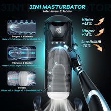 Charger l'image dans la galerie, Masturbateurs Masculins 9 Sucer Pousser et Vibromasseurs, 3D Vaginette Ultra Réaliste Masturbâteur Homme Mains Libres, APP Sex Toýs Homme Pompes à Pénis Masturbeuse Masculin Sextoy