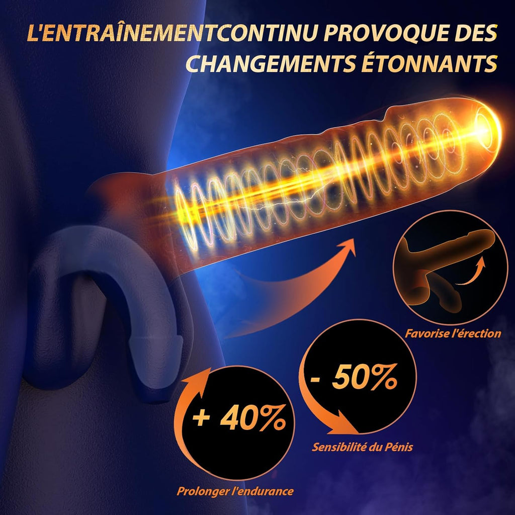 Masturbateurs Masculins Sex Toýs Homme, Tagnaff Masturbâteur Homme Mains Libres 10 Modes de Léchage et Vibration, Masturbateur Automatique Vibromasseur Sexetoyhomme 36 Pastilles de Massage Connexion