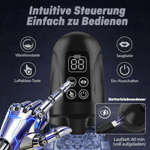 Charger l'image dans la galerie, Elektrischer Masturbator Masturbieren für Männer, 7 Vibration 7 Saugmodi Sex Spielzeug für die Männer, Realistische Taschenmuschi Sexspielzeug mit Doppel-Starkmotor, Penispumpe Masturbatoren Sex Toys