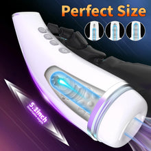 Charger l'image dans la galerie, Appareil Masturbateur Cup, Stimulateur Masculin avec Succion Automatique, 10 vibrations et 7 modes d'aspiration, Jouet Sexuel en Silicone pour la Stimulation du Pénis Oral, Sex Toys pour Hommes