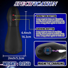 Charger l'image dans la galerie, Masturbateurs Masculins Sex Toys, Automatique Masturbateur Homme avec 5 Modes de léchage de langue rotatifs &amp; 10 Modes de Vibration, Enveloppé à 360° Penisse Vibromasseurs