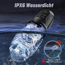 Charger l'image dans la galerie, Elektrischer Masturbator Masturbieren für Männer, 7 Vibration 7 Saugmodi Sex Spielzeug für die Männer, Realistische Taschenmuschi Sexspielzeug mit Doppel-Starkmotor, Penispumpe Masturbatoren Sex Toys