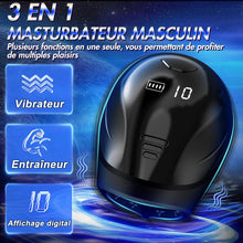 Charger l'image dans la galerie, Vibromasseur Pour Pénis Sex Toys - Masturbateurs Masculins Avec écran LCD &amp; 10 Modes de Vibration, Stimulateur de Glande à 360°, Appareils Masturbateurs Cup Sex Toýs Homme Sex Toys Pour Homme