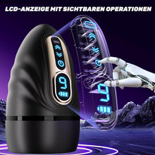 Charger l'image dans la galerie, Masturbateurs Masculins Sex Toys avec 9 Modes de Vibration, Sex Toýs Homme Vibromasseur pour Pénis avec Contrôle par Application et Bâton Chauffant Vaginette Masturbateur Homme