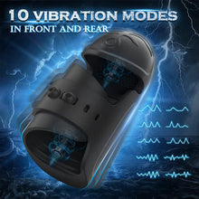Charger l'image dans la galerie, Vibromasseur penis électrique avec 2 moteurs et 10 modes de vibration