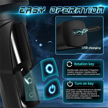 Charger l'image dans la galerie, Masturbateur électrique Homme Stimulateur de pénis, Le vibromasseur pour gland, avec son encadrement à 360° et son grain, offre un massage intégral par secousses qui éveille chaque nerf.