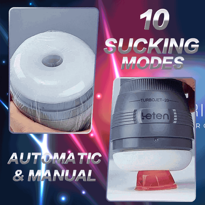 Masturbateur Automatique Electrique pour Homme Arnold avec 10 Modes D’aspiration et 10 Modes de Vibration