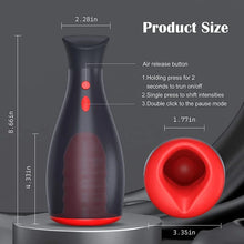 Charger l'image dans la galerie, Masturbateur Automatique pour Homme Machine de Fellation en Gorge Profonde avec 7 Modes de Vibration