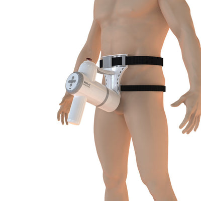 Masturbateur masculin automatique portable avec 8 modes 9 vitesses fonction de succion télescopique