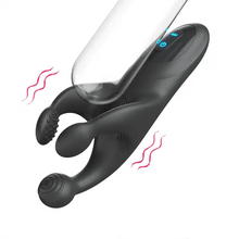 Charger l'image dans la galerie, Vibrateur de pénis avec tapotements et vibrations