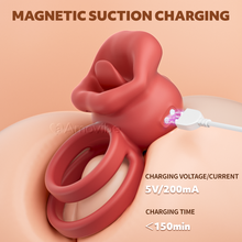 Charger l'image dans la galerie, Milo - Anneau de bouche avec vibrations