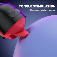 Charger l'image dans la galerie, App Contrôlé Masturbateur Masculin avec 9 Modes de Léchage de Langue et Vibrations