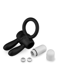 Charger l'image dans la galerie, Anneau cockring vibrant rabbit