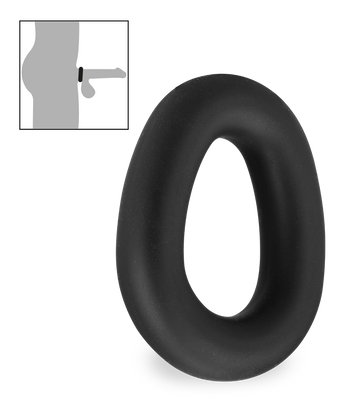 Anneau pénien en silicone médical Woafa