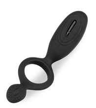 Charger l'image dans la galerie, Anneau pénien vibrant en silicone