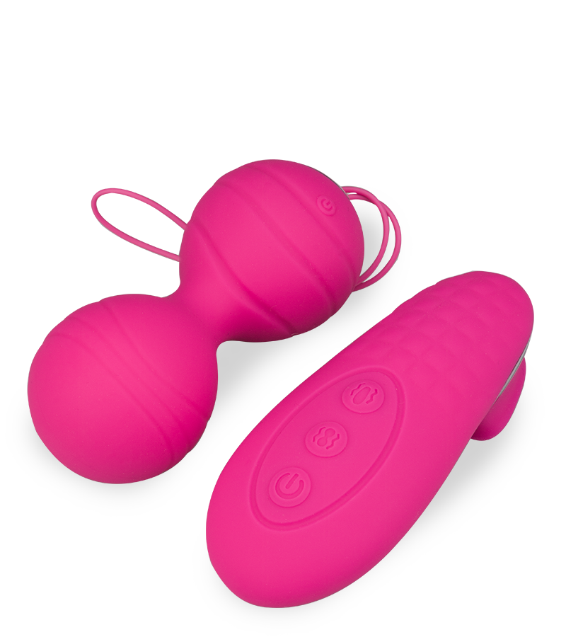 Boules de geisha et télécommande vibrantes