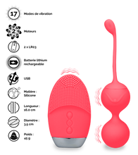Charger l'image dans la galerie, Boules de geisha et télécommande vibrantes Bounce