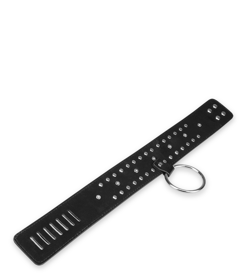Collier SM à pointes et cadenas