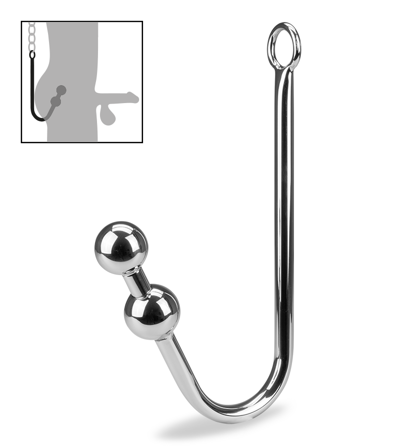 Crochet anal 2 boules Holder