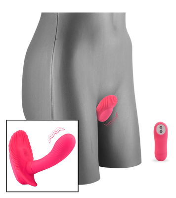 Culotte gode coquillage vibrant télécommandée