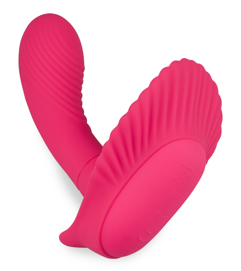 Culotte gode coquillage vibrant télécommandée
