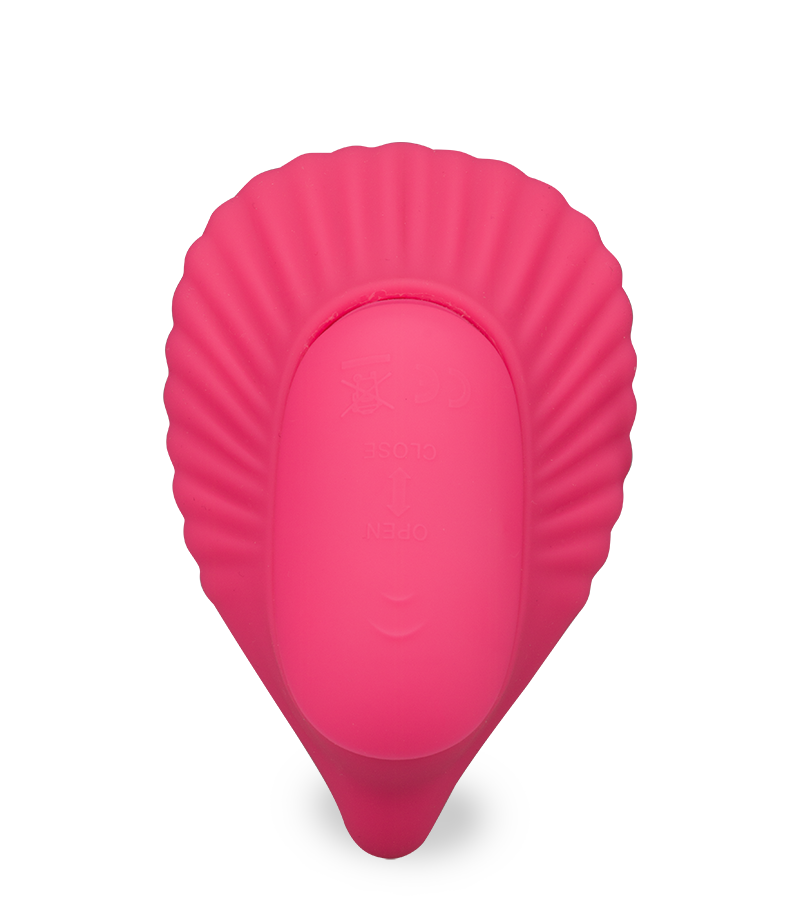 Culotte gode vibrant coquillage sans fil