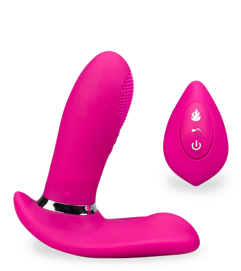 Culotte gode vibrante chauffante télécommandée