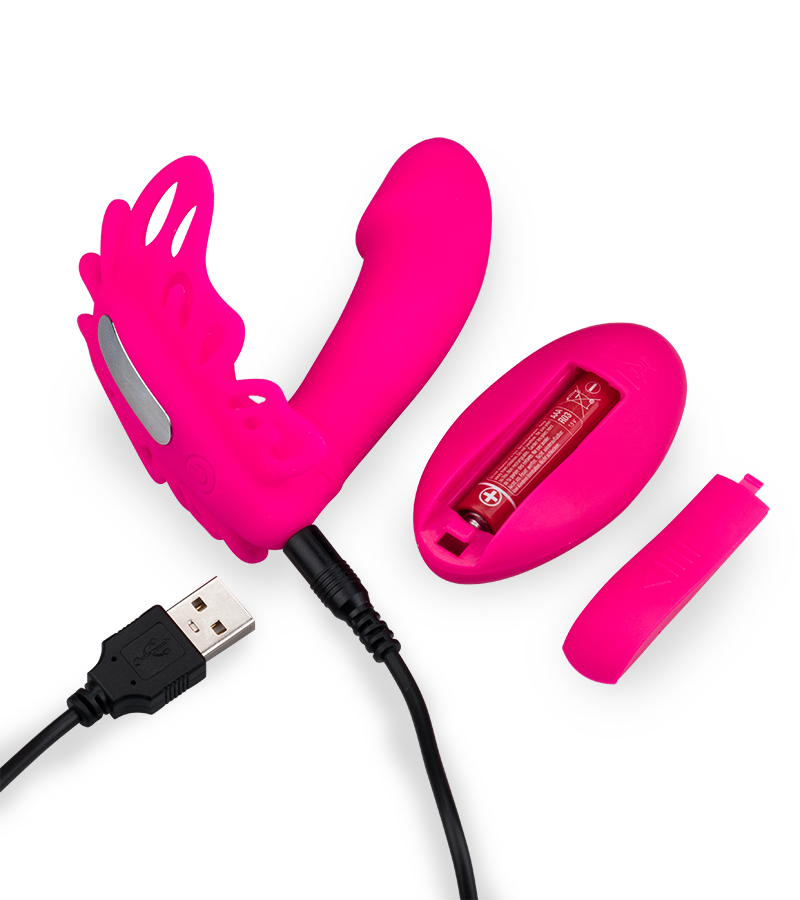 Culotte vibrante clitoris et point G pulsations et vibrations